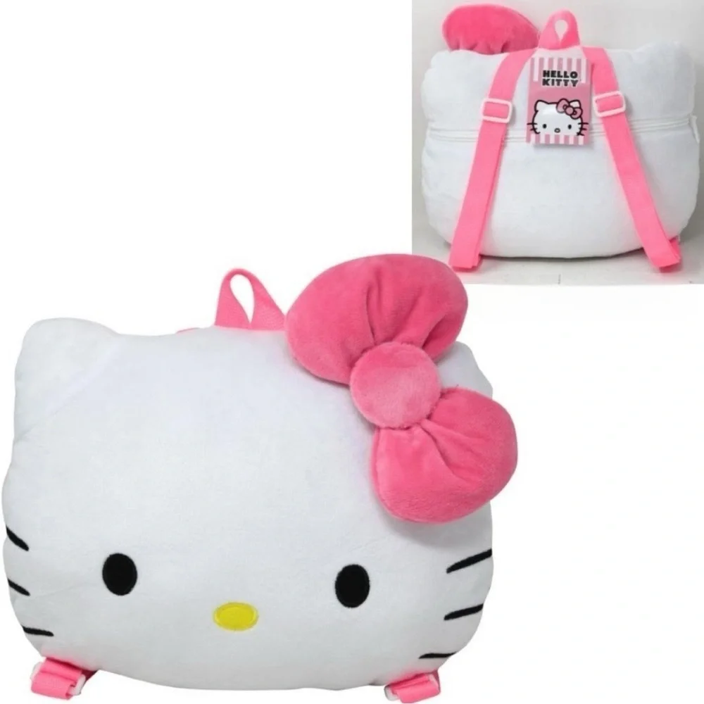 Hello Kitty Plush Backpack
